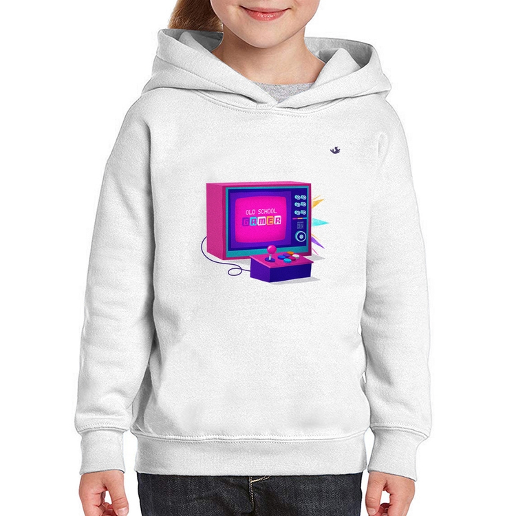 Moletom Infantil Old School Gamer