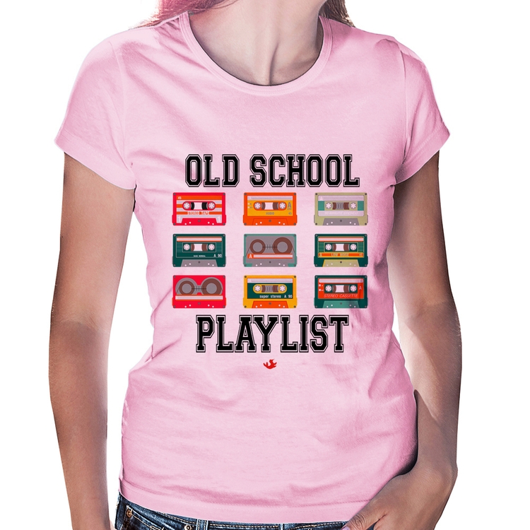 Baby Look Old School Playlist - Rosa Bebê