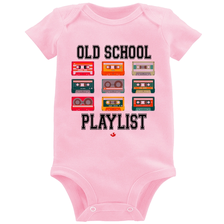 Body Bebê Old School Playlist - Rosa Bebê