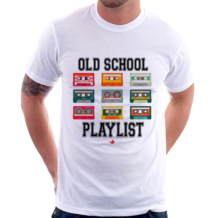 Camiseta Old School Playlist