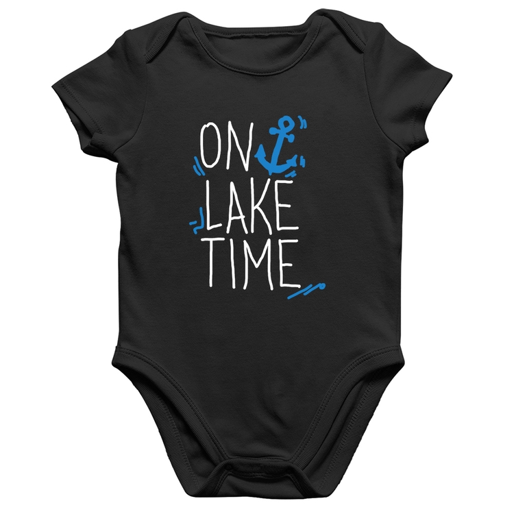 Body Bebê Algodão On Lake Time