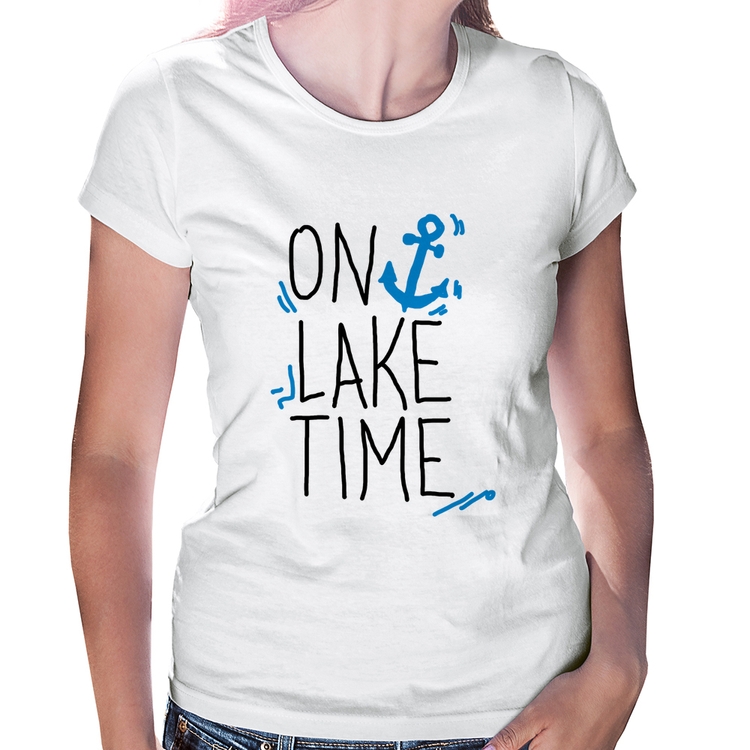 Baby Look On Lake Time