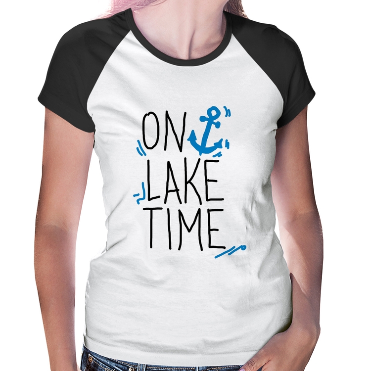 Baby Look Raglan On Lake Time