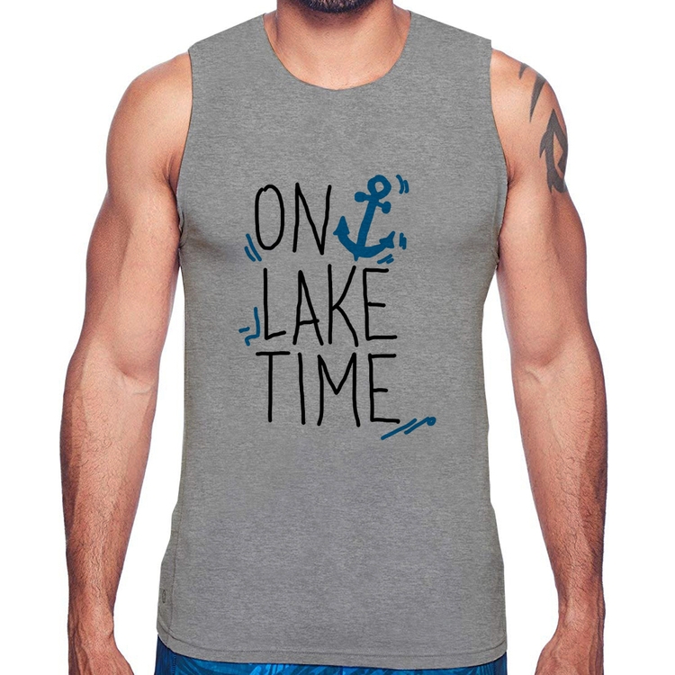 Regata On Lake Time - Cinza