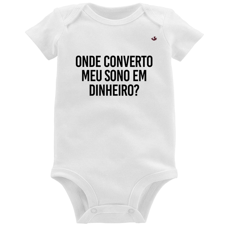 Body Bebê Onde converto meu sono em dinheiro?