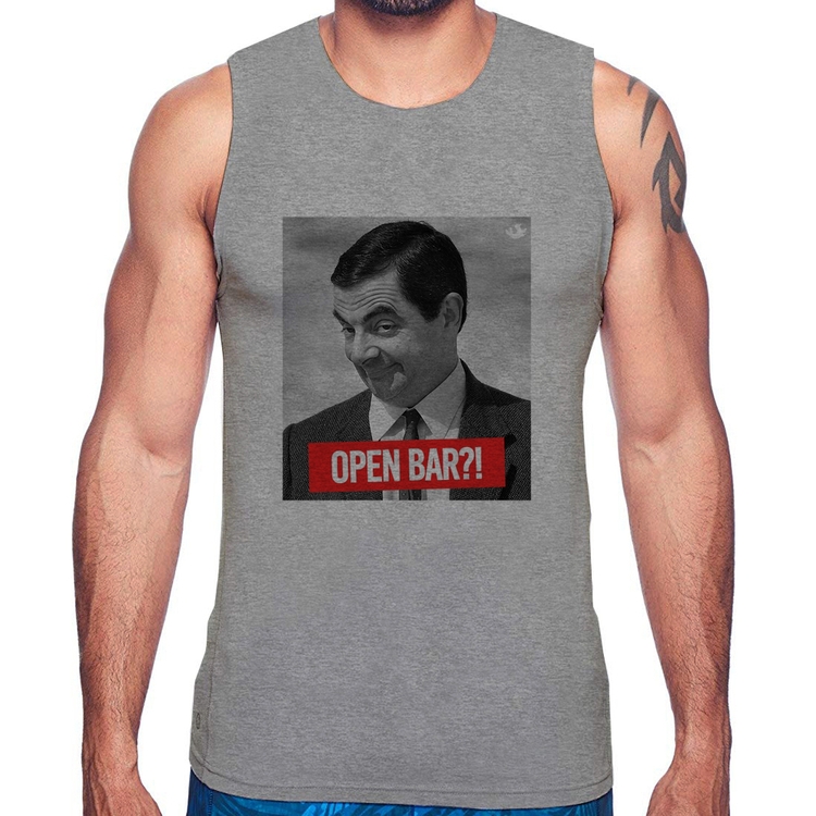 Regata Open Bar?! - Cinza