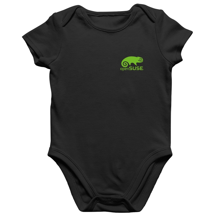 Body Bebê Algodão openSUSE Linux