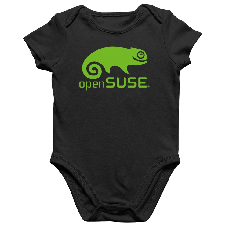 Body Bebê Algodão openSUSE Linux Logo