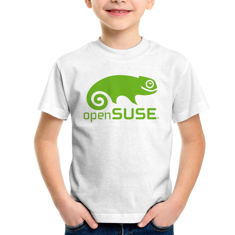 Camiseta Infantil openSUSE Linux Logo