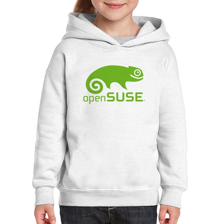Moletom Infantil openSUSE Linux Logo