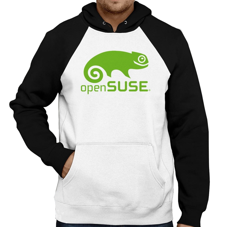Moletom openSUSE Linux Logo