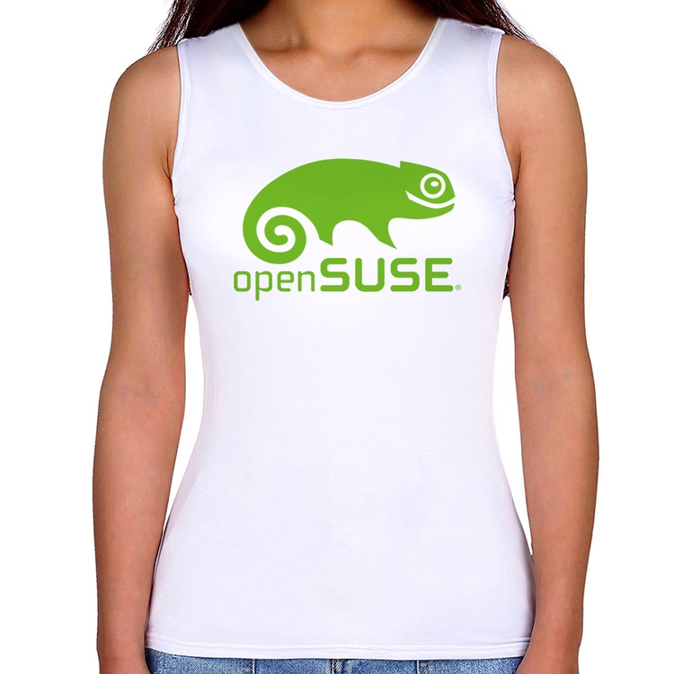 Regata Feminina openSUSE Linux Logo