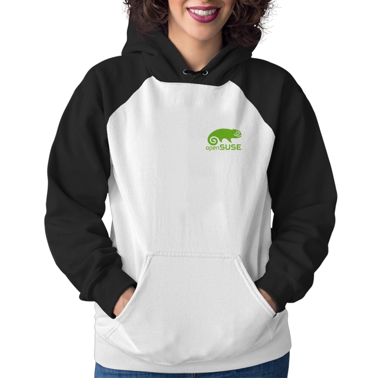 Moletom Feminino openSUSE Linux
