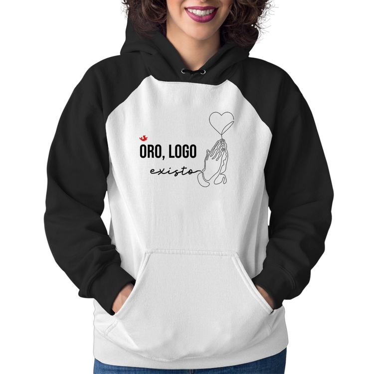 Moletom Feminino Oro, logo existo