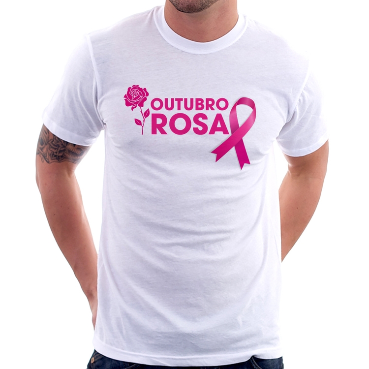 Camiseta Outubro Rosa
