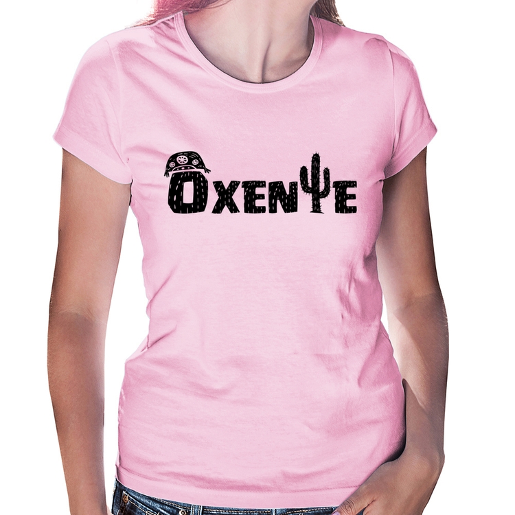 Baby Look Ôxente Nordeste - Rosa Bebê