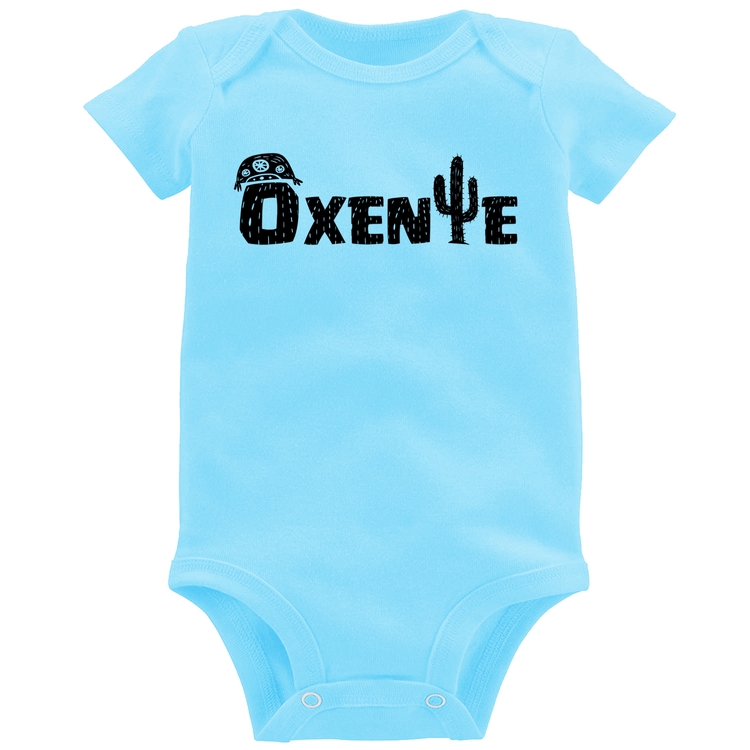 Body Bebê Ôxente Nordeste - Azul Bebê