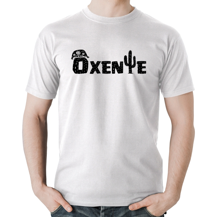 Camiseta Algodão Ôxente Nordeste - Branca