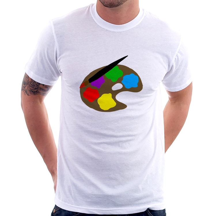 Camiseta Paint Colors Artboard