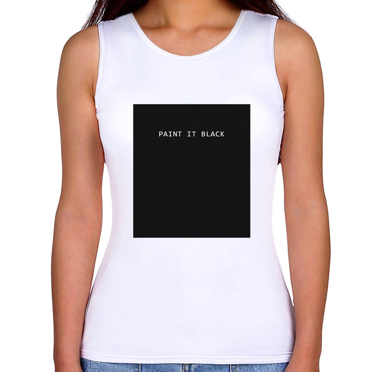 Regata Feminina Paint it Black