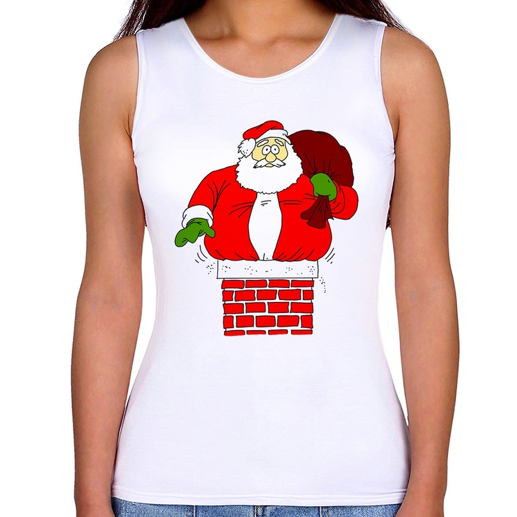 Regata Feminina Papai Noel Chaminé