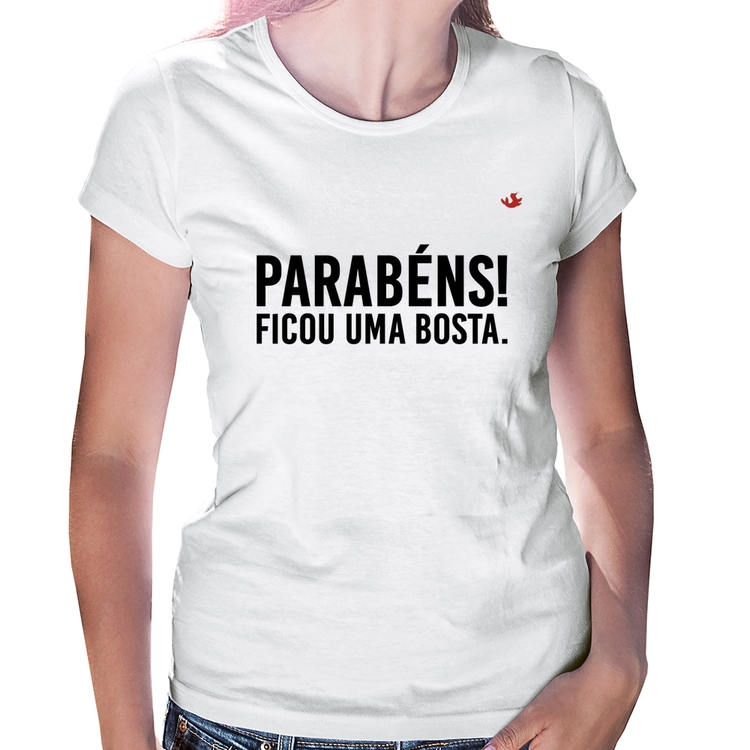 Baby Look Parabéns! Ficou uma bosta.