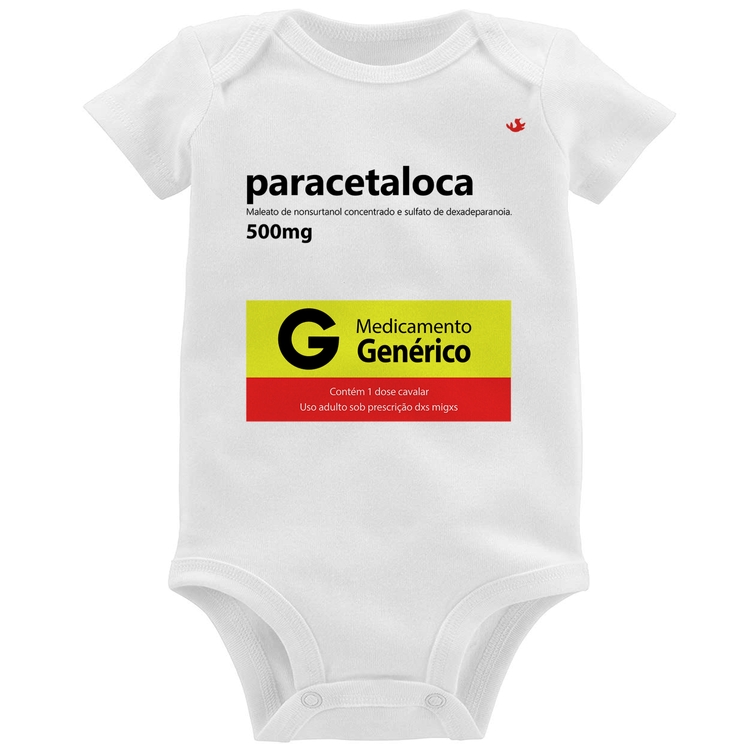 Body Bebê Paracetaloca
