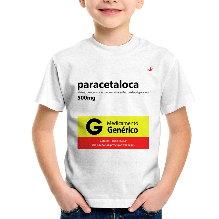 Camiseta Infantil Paracetaloca