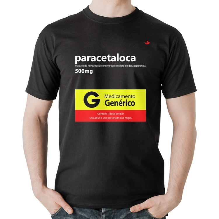 Camiseta Algodão Paracetaloca
