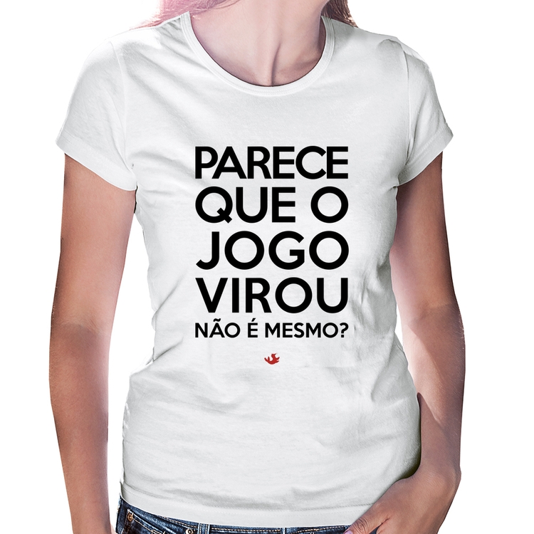 Baby Look Parece que o jogo virou, não é mesmo?