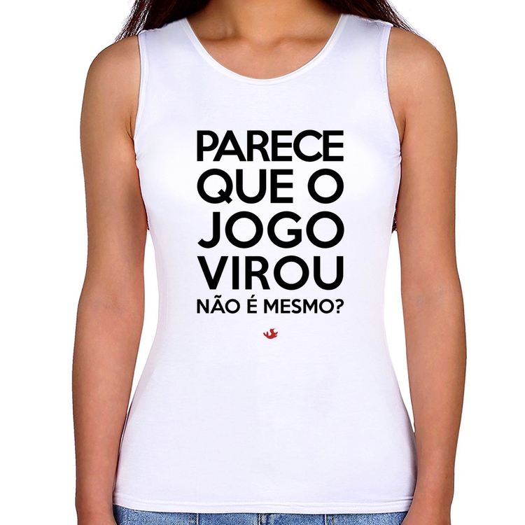 Regata Feminina Parece que o jogo virou, não é mesmo?