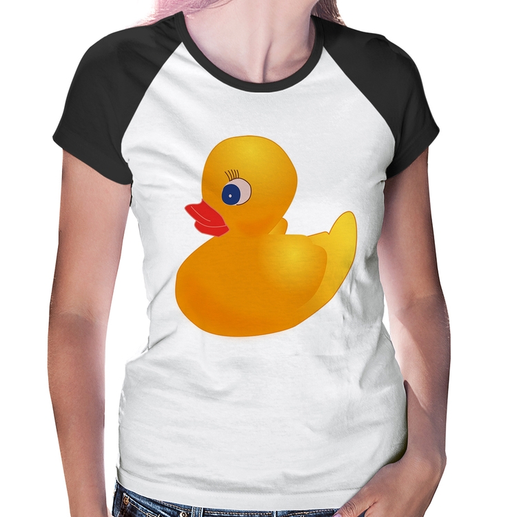 Baby Look Raglan Patinho de Borracha