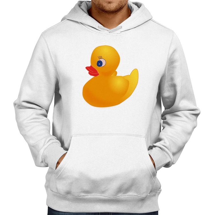 Moletom Patinho de Borracha - Branco