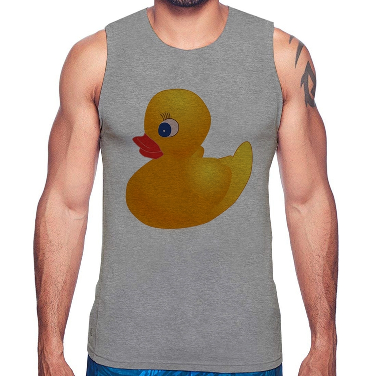 Regata Patinho de Borracha - Cinza