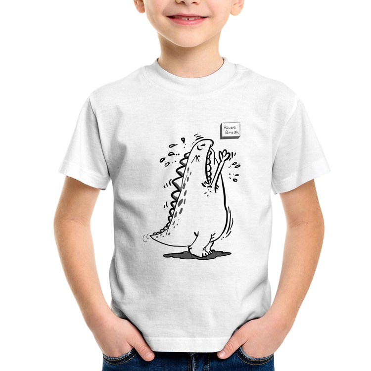 Camiseta Infantil Pause Break