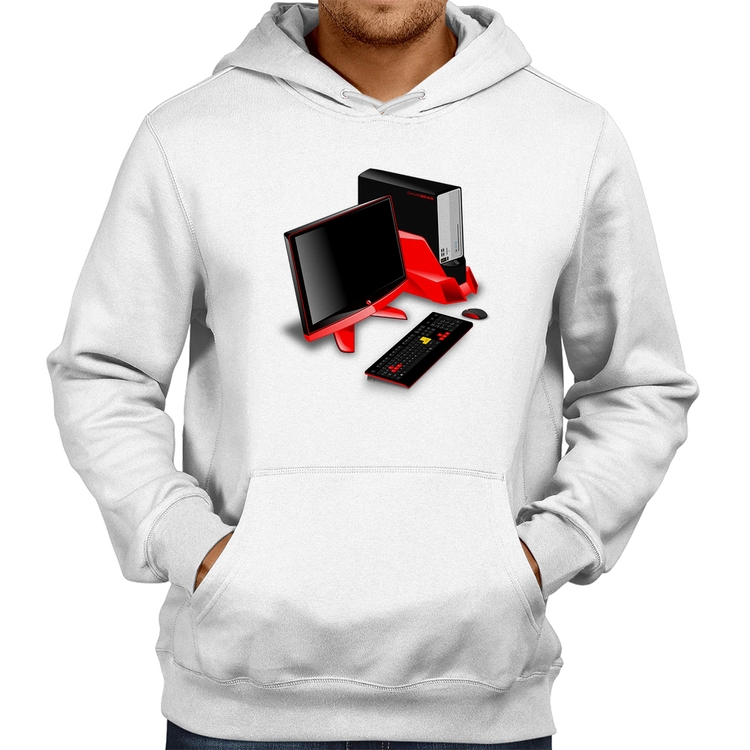 Moletom PC Gamer - Branco