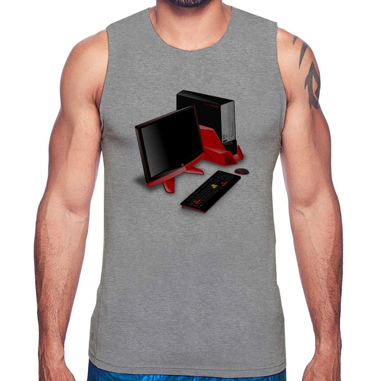 Regata PC Gamer - Cinza