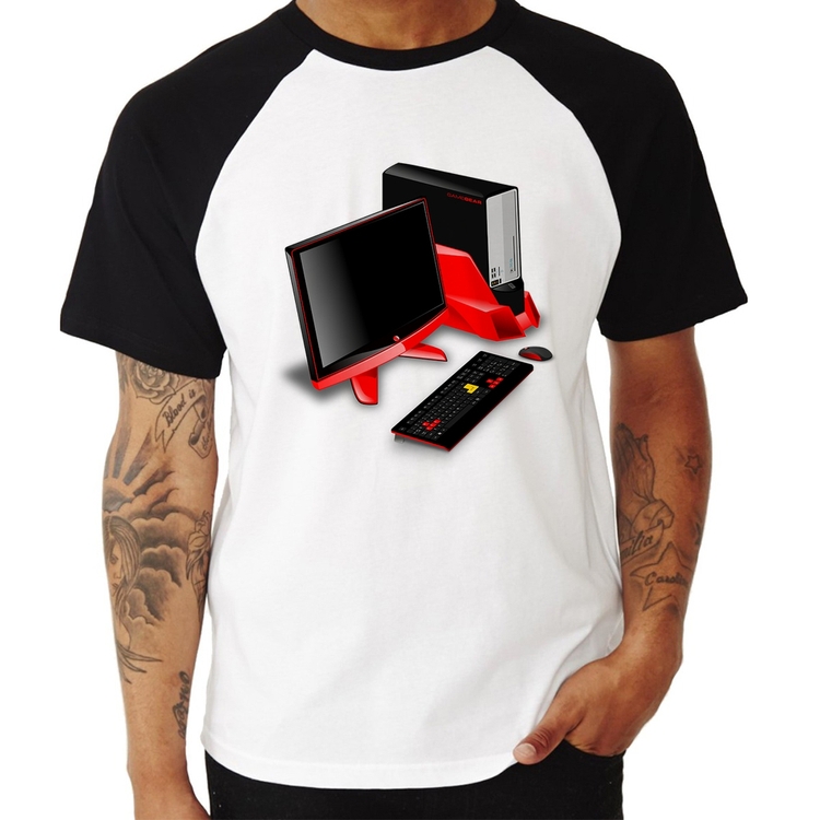 Camiseta Raglan PC Gamer