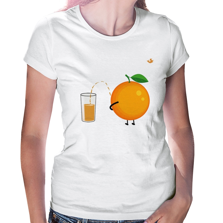 Baby Look Peeing Orange