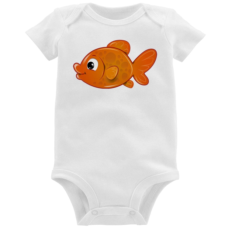 Body Bebê Peixinho Brinquedo