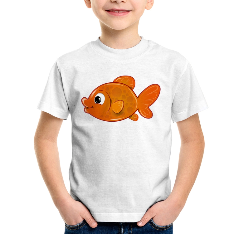 Camiseta Infantil Peixinho Brinquedo