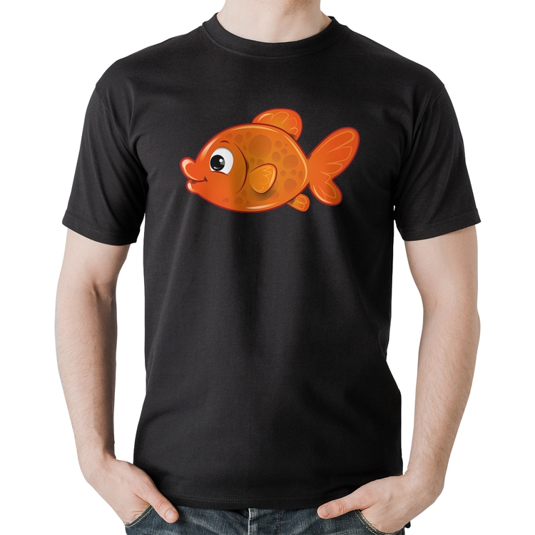 Camiseta Algodão Peixinho Brinquedo