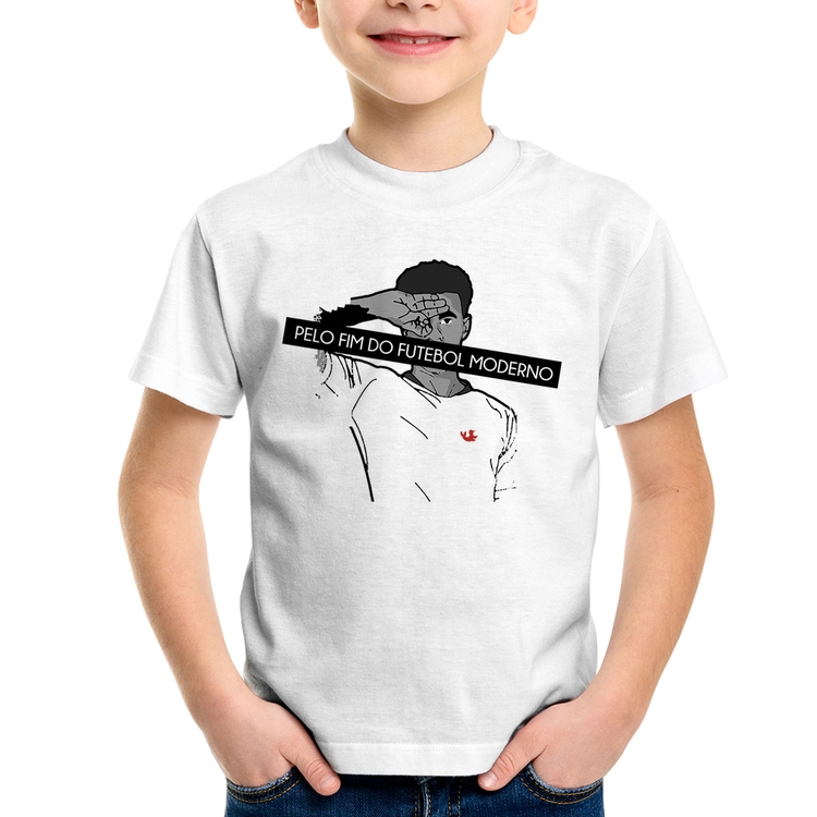 Camiseta Infantil Pelo fim do futebol moderno