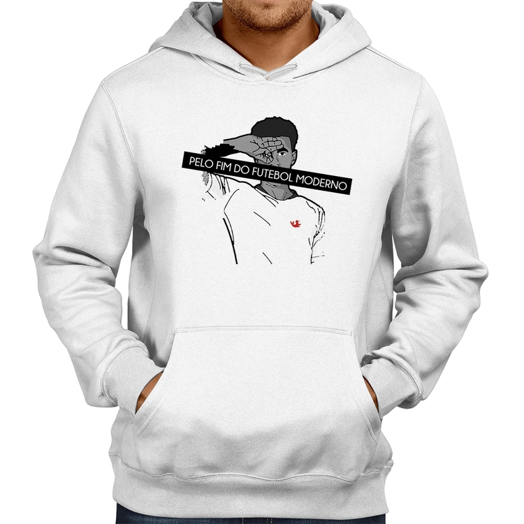 Moletom Pelo fim do futebol moderno - Branco