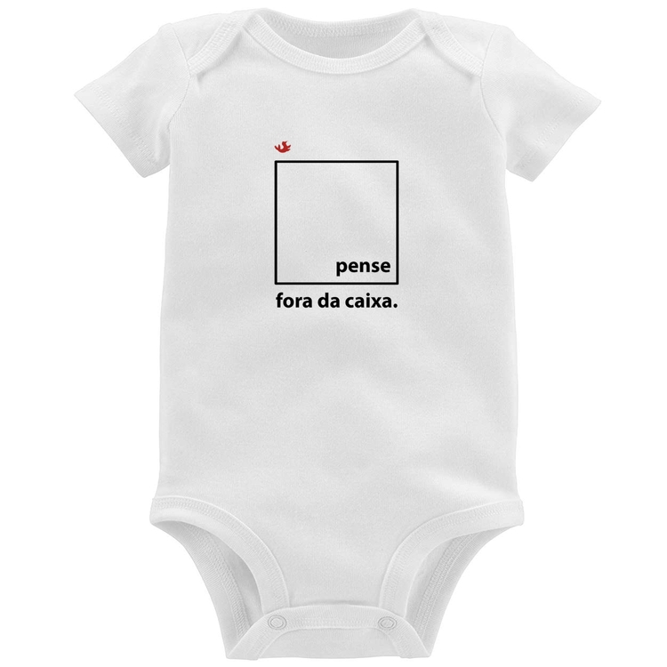 Body Bebê Pense fora da caixa