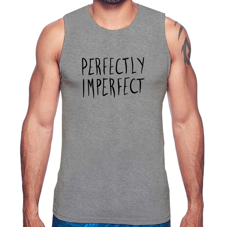 Regata Perfectly Imperfect - Cinza