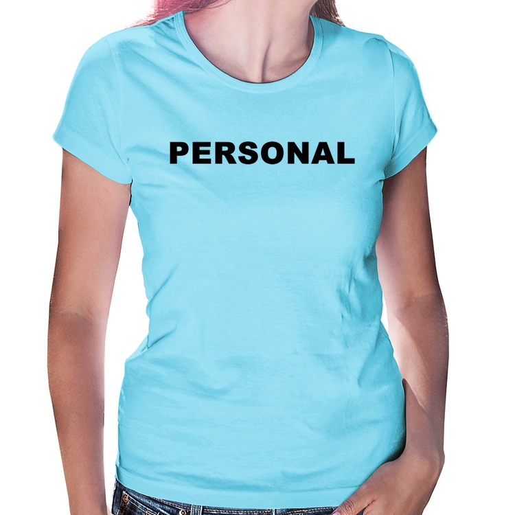 Baby Look Personal  - Azul Bebê