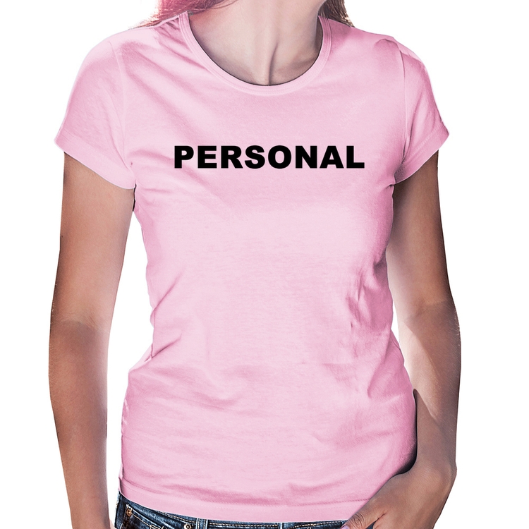 Baby Look Personal  - Rosa Bebê