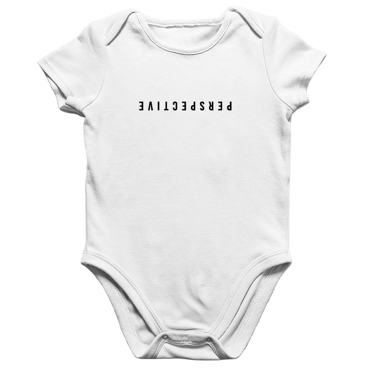 Body Bebê Algodão Perspective - Branco