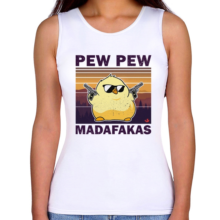 Regata Feminina Pew Pew Madafakas